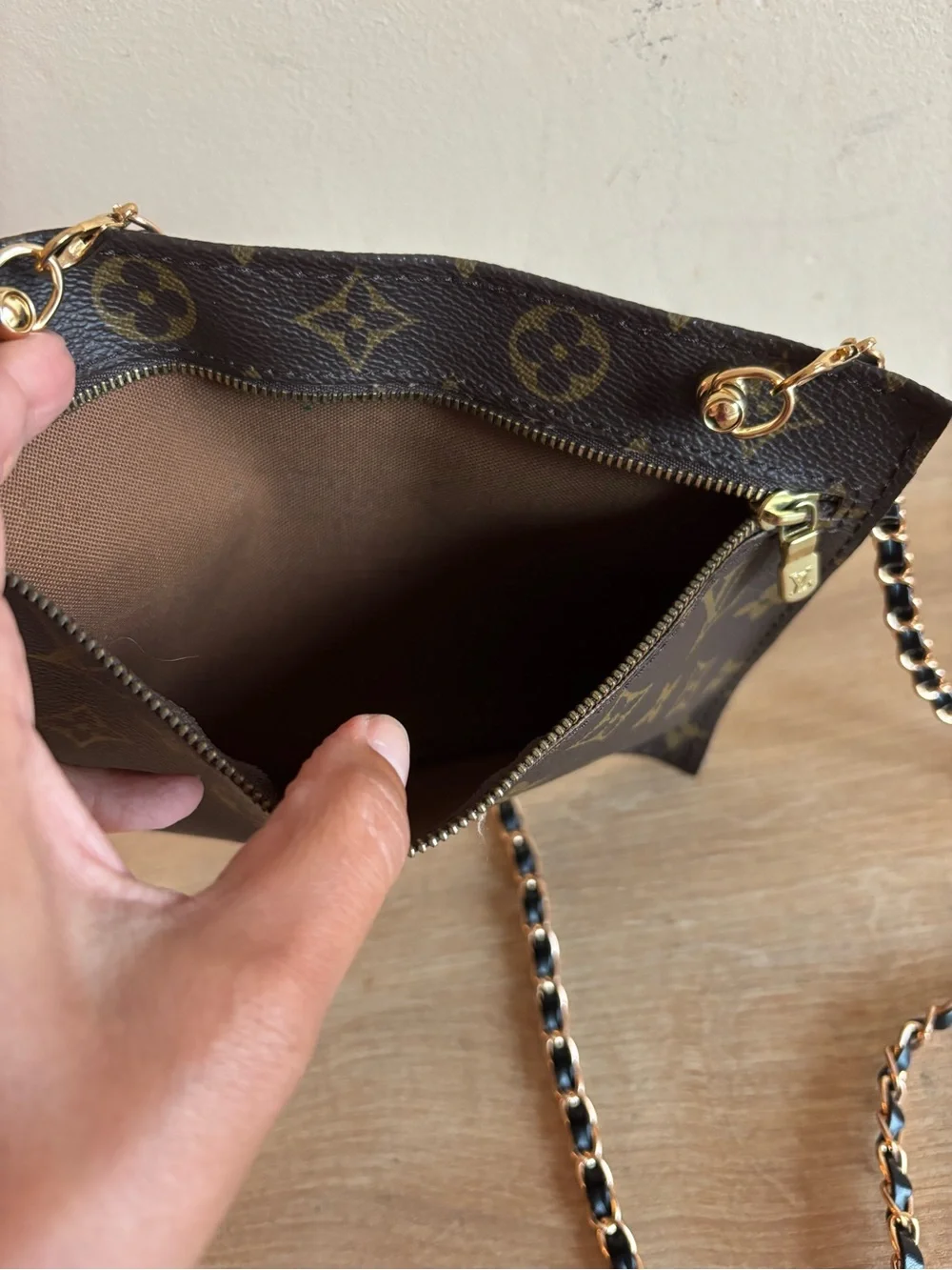 Authentic Louis Vuitton refurbished crossbody